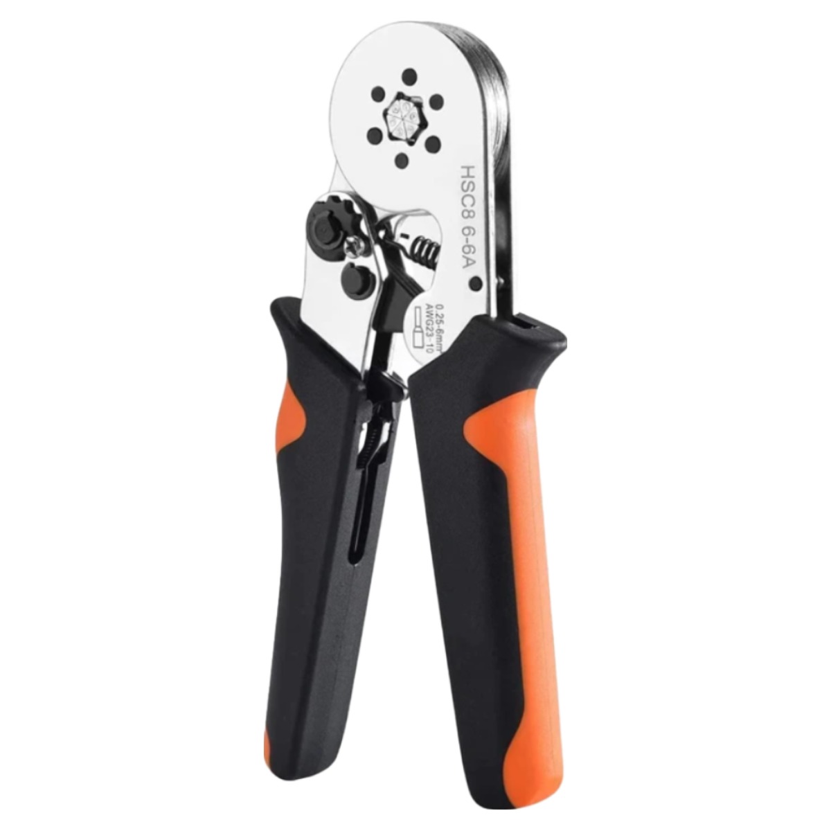 JEKYU 펜홀압착기 6-6A 육각 0.06-6mm 페놀 펜홀 페롤 단자 핀터미널 단자 커넥터, 1개 18,500원