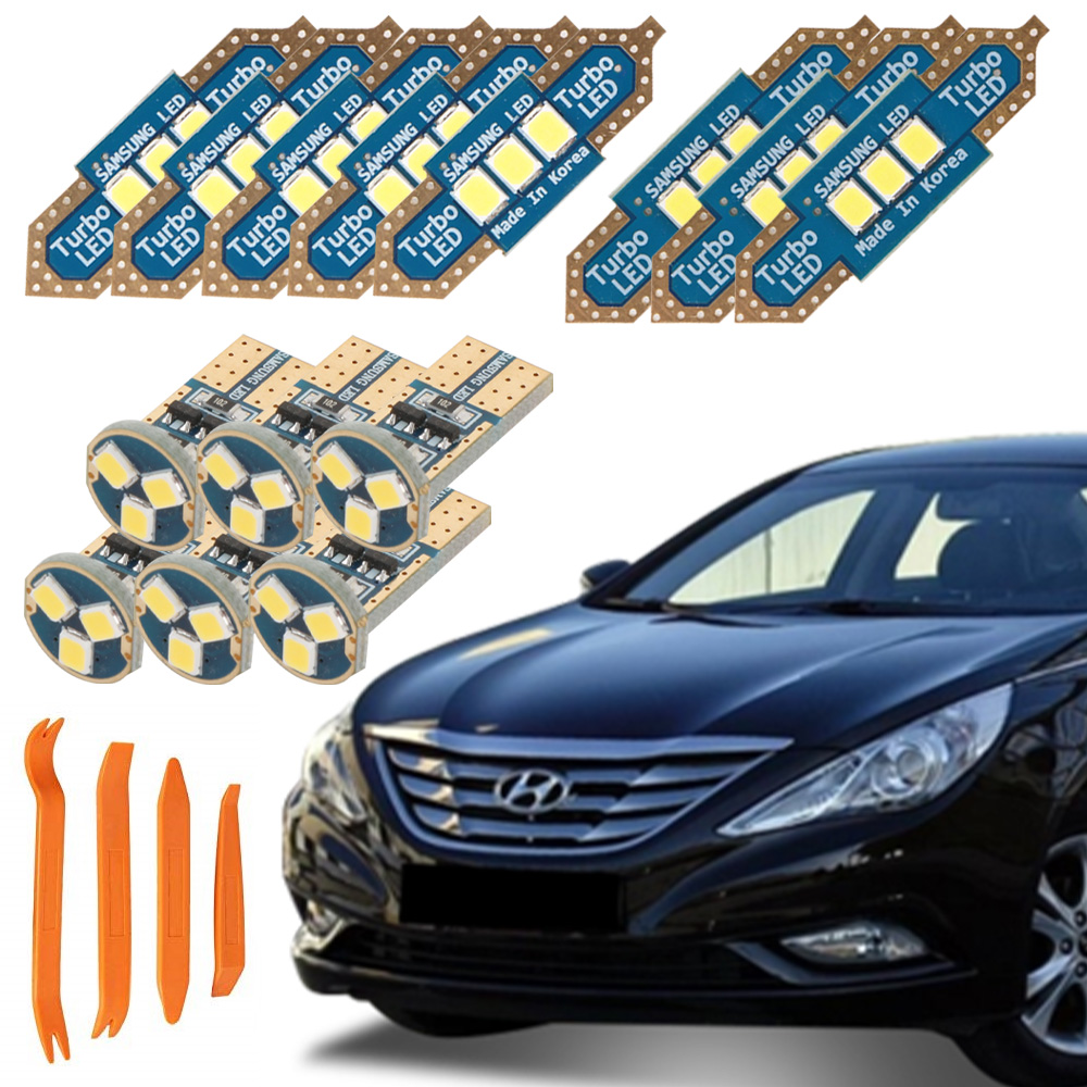 카템 차량용 루나 LED 실내등+리무버 풀세트, 1세트, 현대 YF쏘나타 썬루프형 2010년~2012년 24,600원