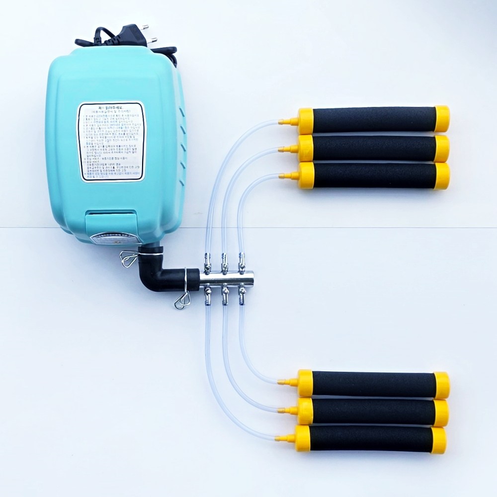 제피로스 ZP-25 브로와 + 6분지 + 호스 18M + 유니온분사기 중6개 기포발생기 기본세트 (하우스 농사용 발효거름 산소공습장치 , 활어수조 산소공급장치 ), 1개 132,000원