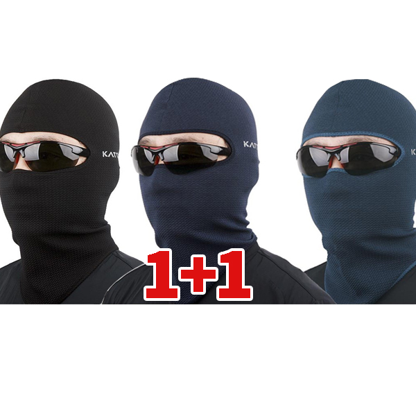 (주)에이스샵_1+1 춘추용 바라클라바 보온유지 춘추용 방한마스크 히트페이스, 히트 바라클라바(블랙1+블루그린1), 1개 19,800원