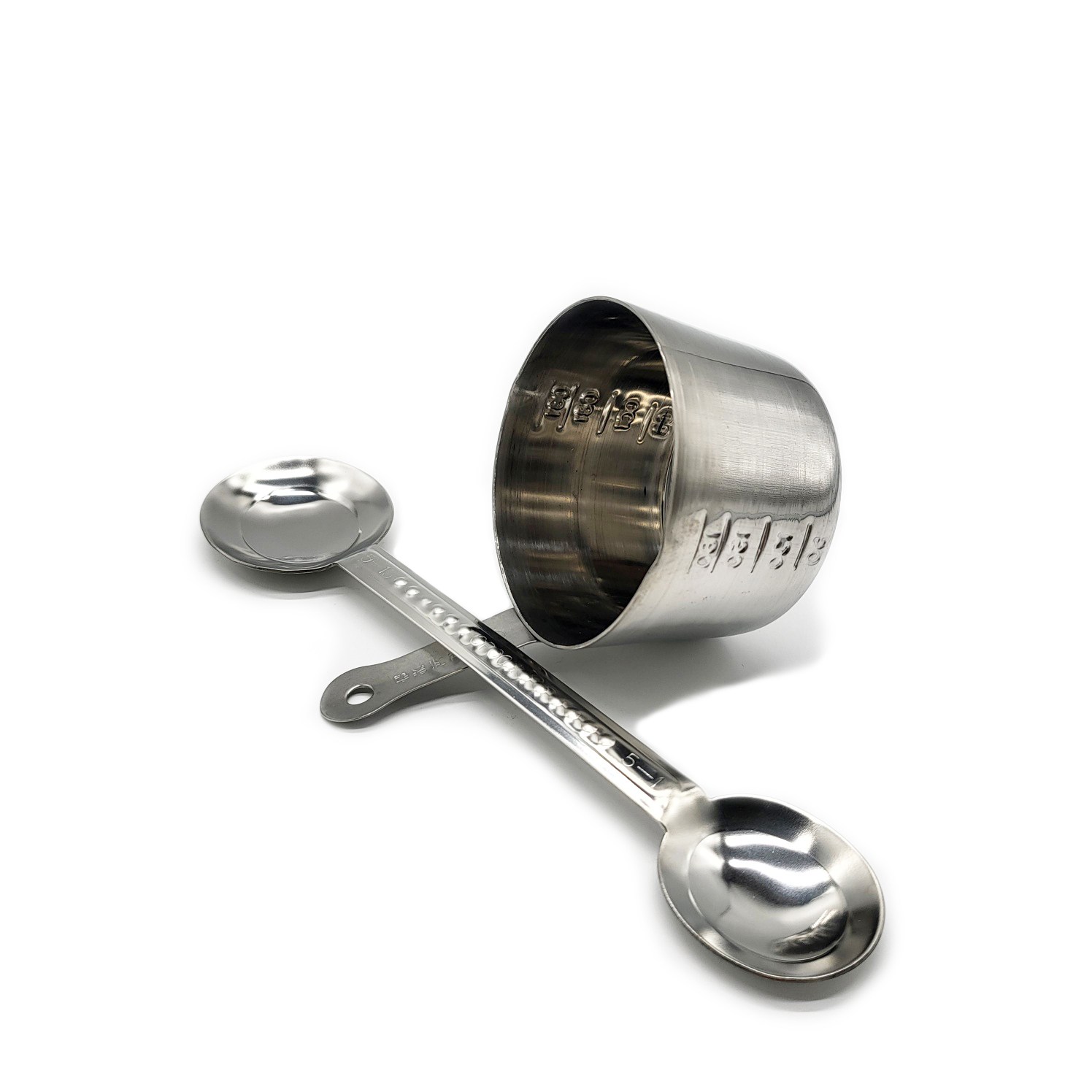 스텐 계량컵 계량스푼 세트 베이킹용품 요리용 키친툴 4,000원