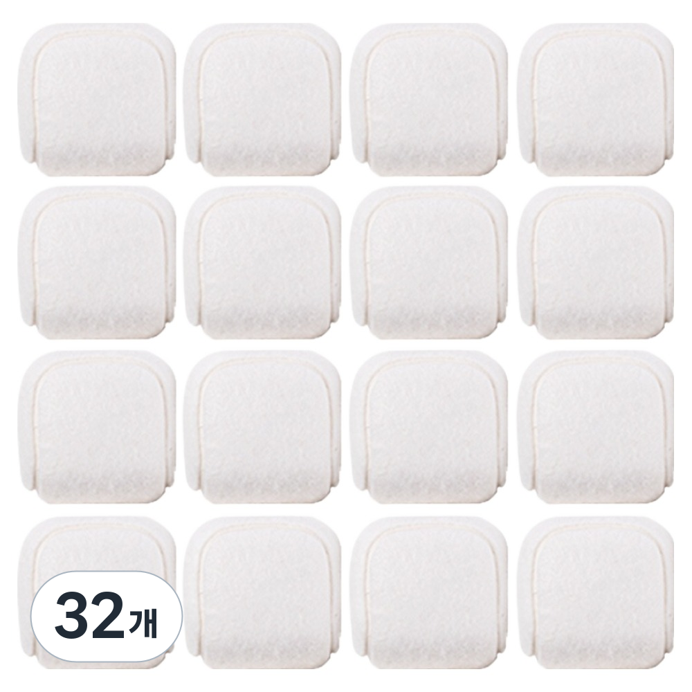 모노플랫 사각 테니스공 의자 발캡 화이트 15,800원