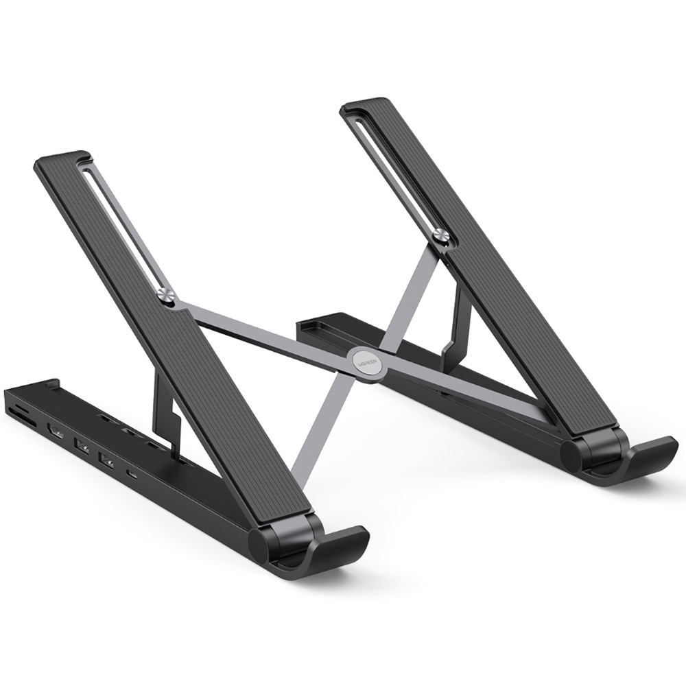 유그린 C타입 HDMI USB3.0 멀티허브 노트북 거치대 X-Kit, CM359, 블랙, 1개 79,900원