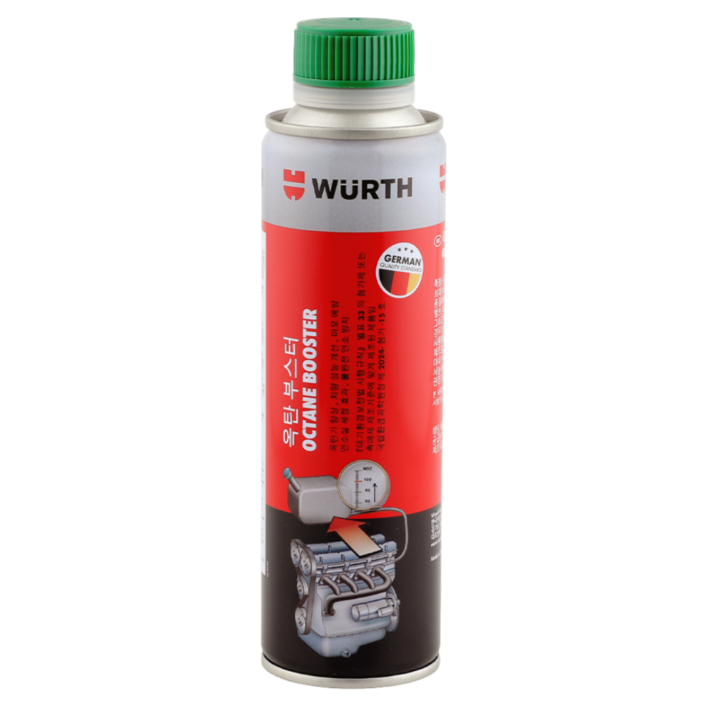 [WURTH]뷔르트 신제품 옥탄부스터 휘발유 가솔린 연료첨가제 300ml, 1개 15,900원