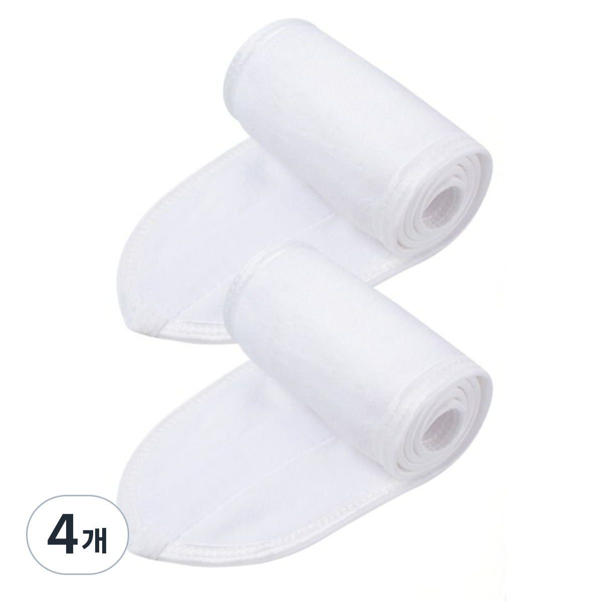 SUNLAND 청결 남녀 공용 헤어밴드, 4개, 흰색 17,020원