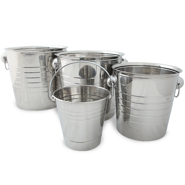 호가 스텐 양동이 - 바케스 다라이 다용도, 스텐양동이 대형 9L, 1개, . 17,500원