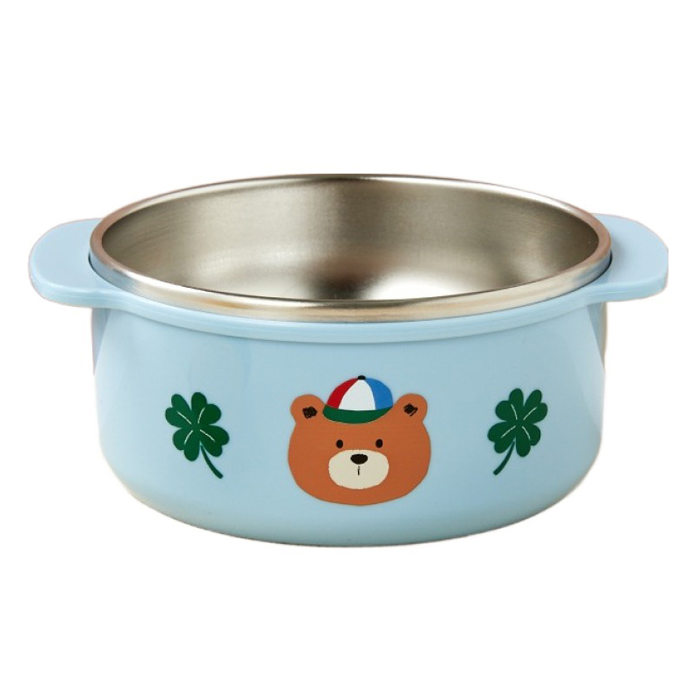 모던하우스 이중스텐 논슬립 럭키베어 깊은대접, 1개, 혼합색상 9,900원