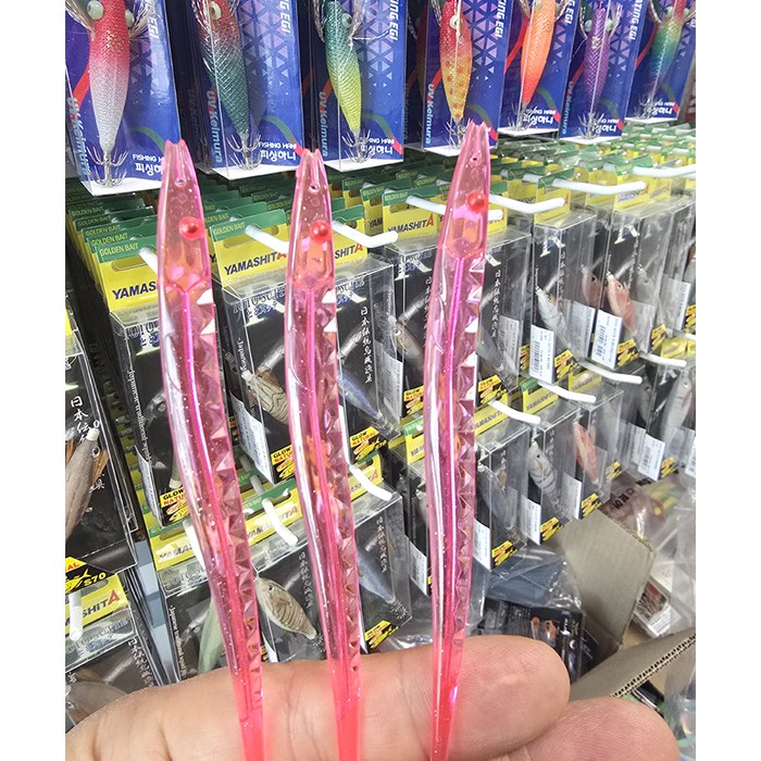 사카나바늘 야마시타 타글러스 오징어스틱 14cm 2단훅, 10개, 3.8g, 14-2 라즈베리 27,000원