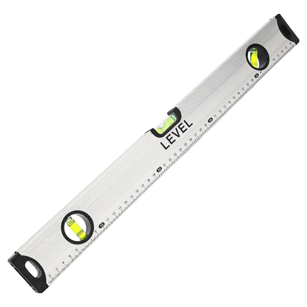 공구엔 자석 수평계 실버 500mm 9,000원