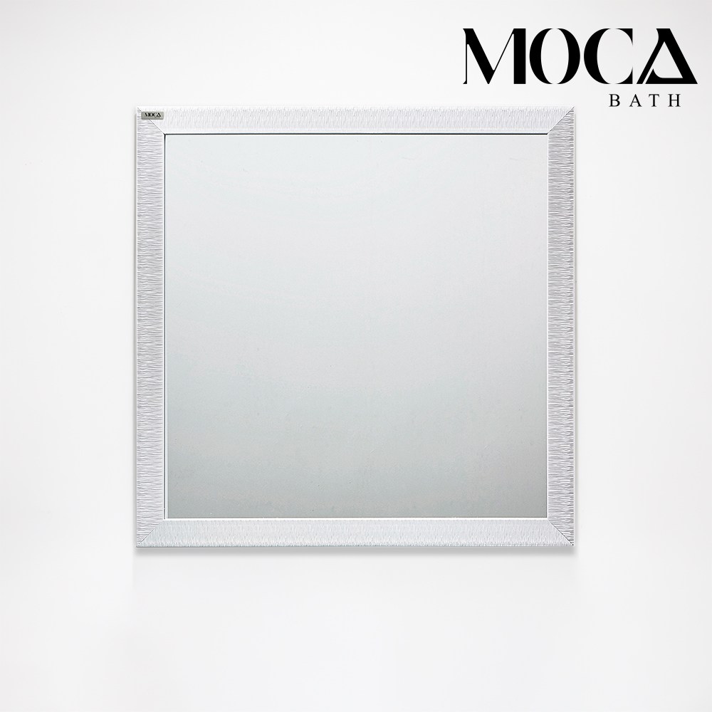 모카바스 욕실용 거울 모음, 갤러리 화이트 욕실거울(800X800) 62,700원