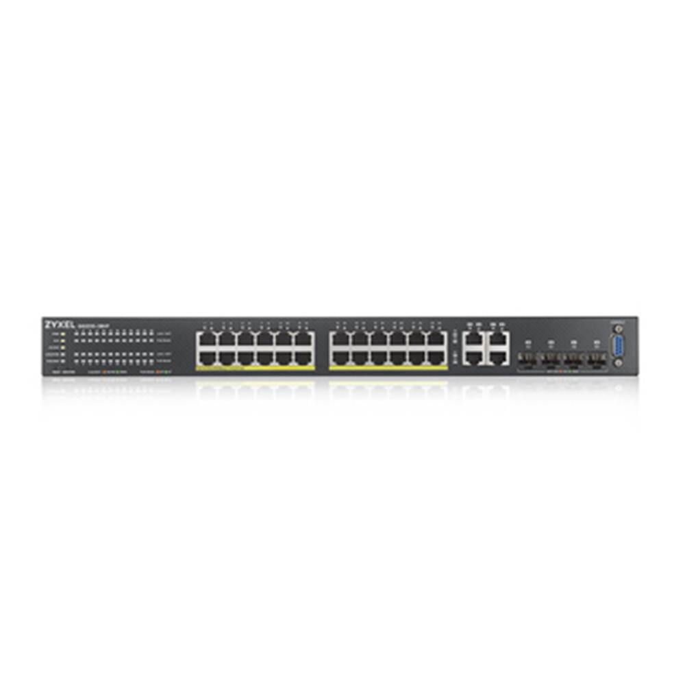 ZyXEL 자이젤 GS2220-28HP L2 24포트 스위칭허브 POE+ 4UTP+4SFP 2,860,000원