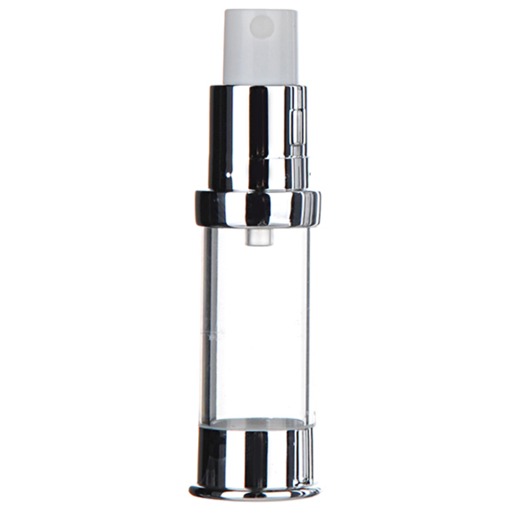 [25개묶음판매] 에어리스 실버캡 진공스프레이 5ml 10ml 15ml 30ml 휴대용 공병 화장품 소분 용기 16,930원