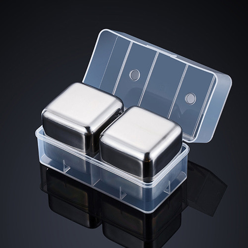 스텐얼음 큰 사각 아이스큐브 빅사각볼 2P 20,900원