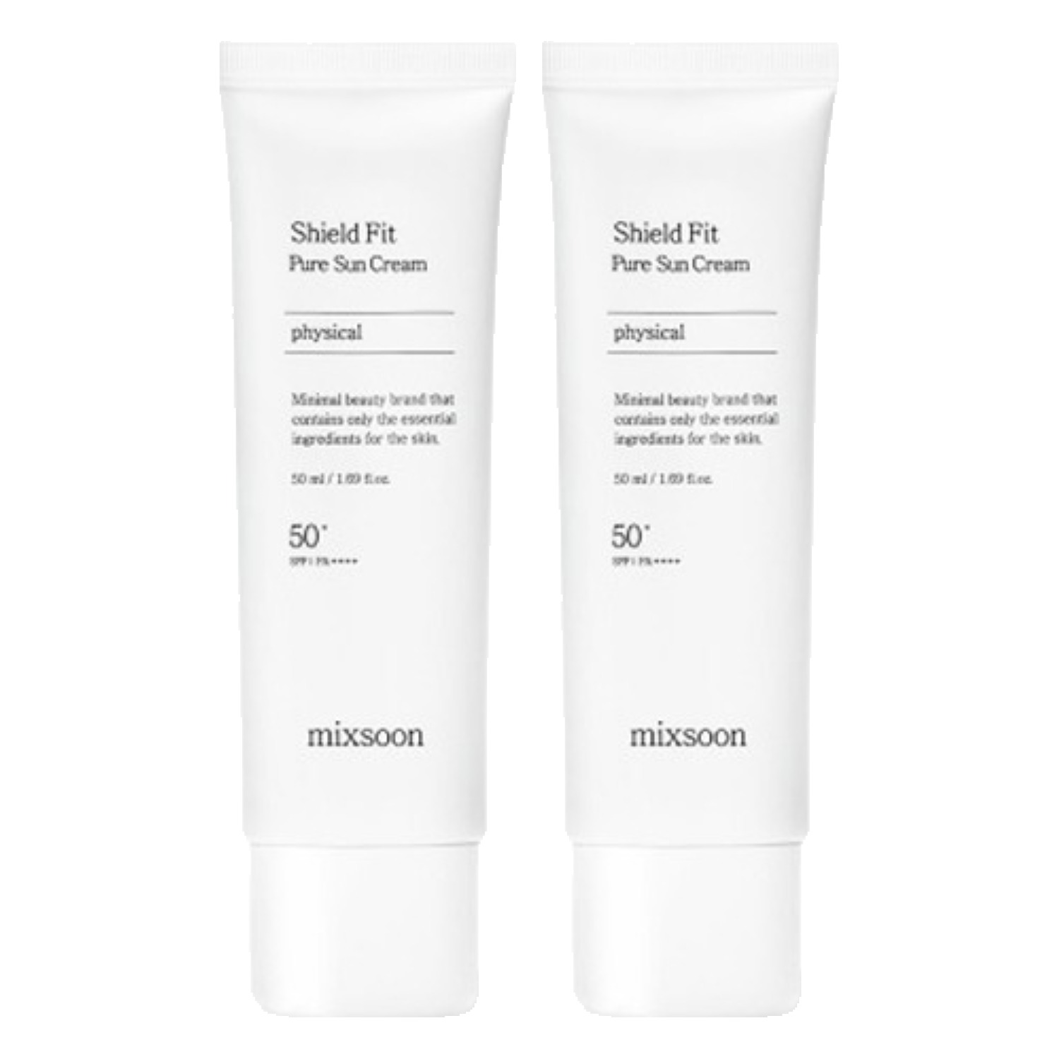 [비건뷰티] 믹순 실드핏 퓨어 선크림 SPF50+ PA++++ 26,000원