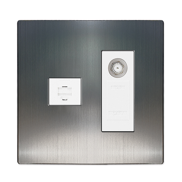 상도 올리비아시리즈(메탈) 스위치 콘센트 인테리어배선기구 고급스위치, 1개 32,400원