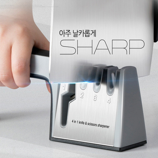 예뚱 칼갈이 가위갈이 4in1 멀티샤프너 레드, 1개, 단일색상 8,900원