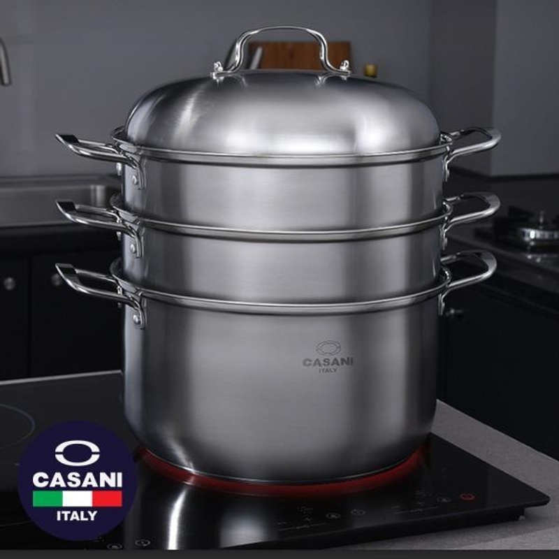 까사니 IH 쿠치나 3단 스티머 찜솥, 36cm 116,500원