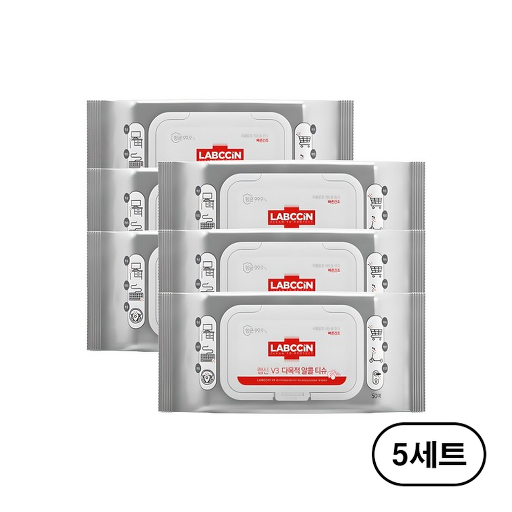 랩신 V3 다목적 알코올 티슈 캡형 148,530원