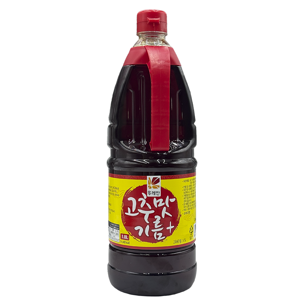 뚜레반 고추맛기름+, 1개, 1.8L 8,970원