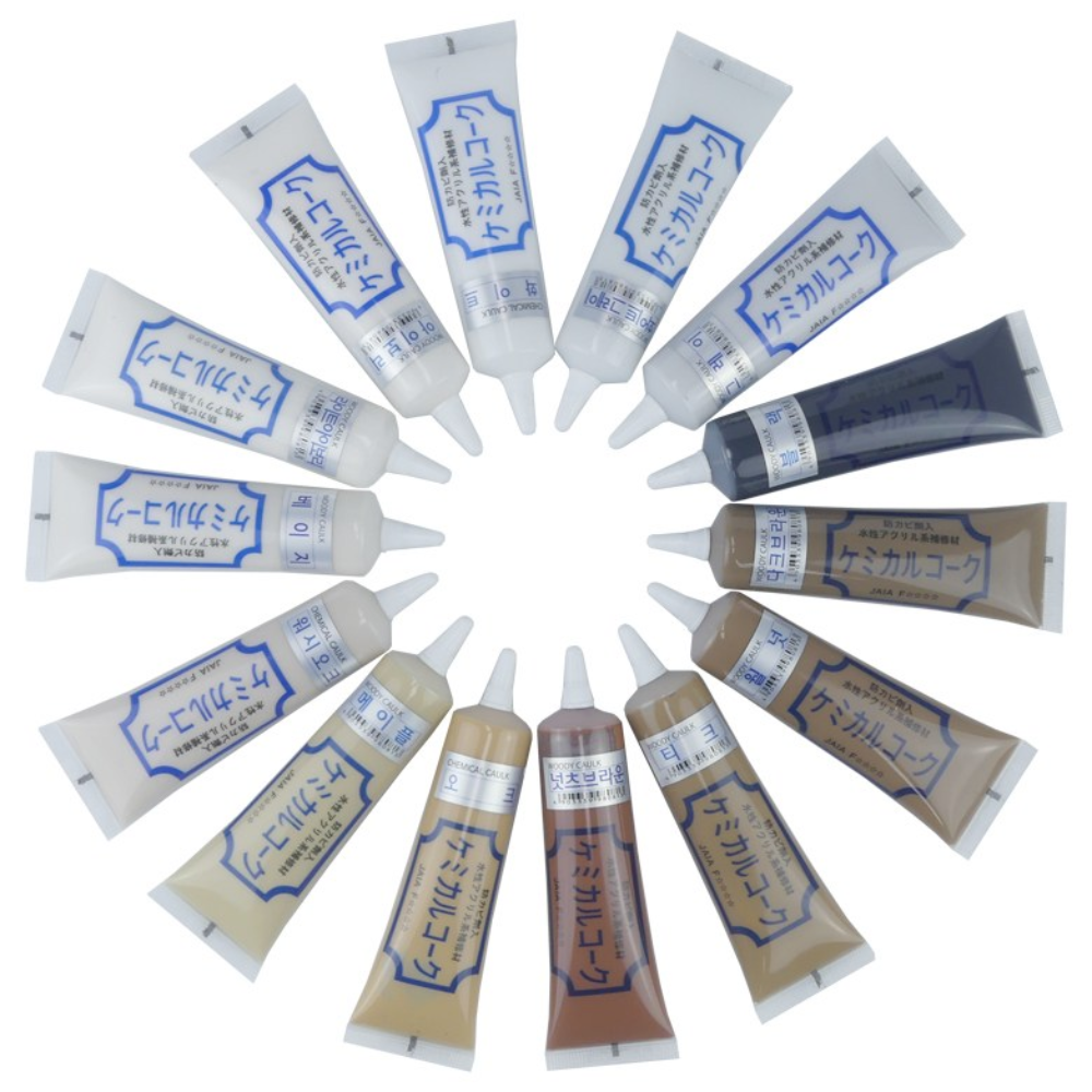 케미컬 코크 50g 마루바닥보수 가구 몰딩보수 틈새 찍힘보수 메꿈제 튜브형 메꾸미 우디코크 15종의 다양한 색상, 1개 9,900원