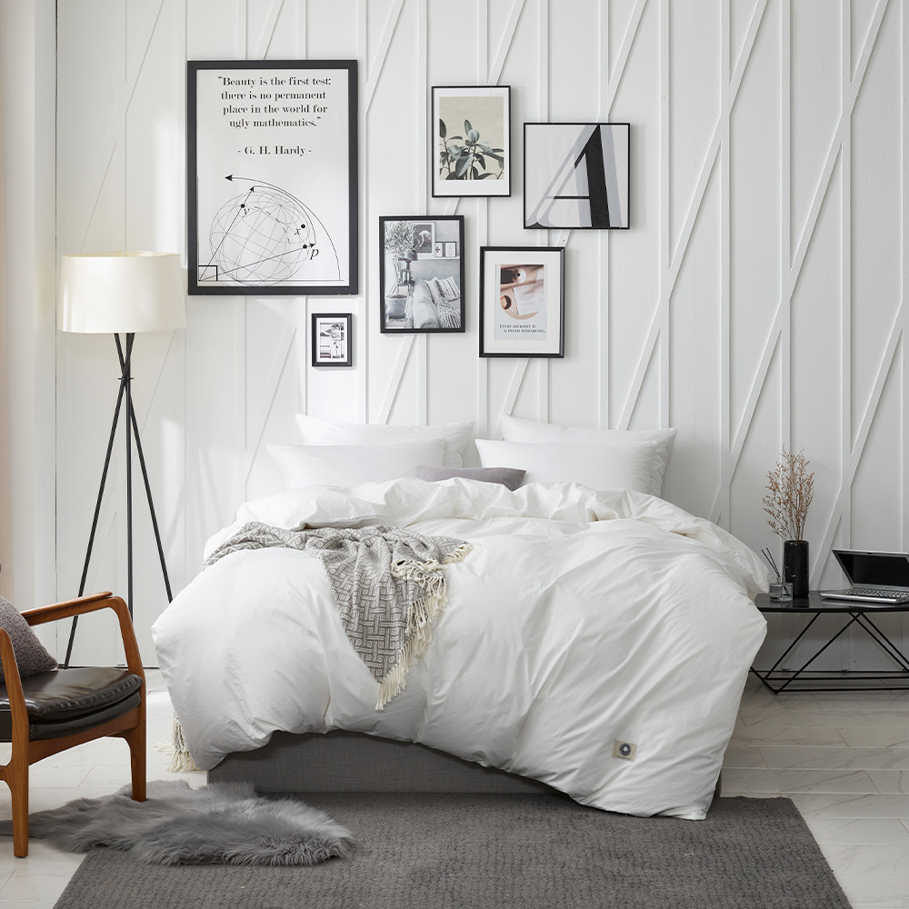 구스앤홈 시그니처 폴란드구스90 수피마 100수 이불커버세트 350g 간절기용, 현재가 573,300원