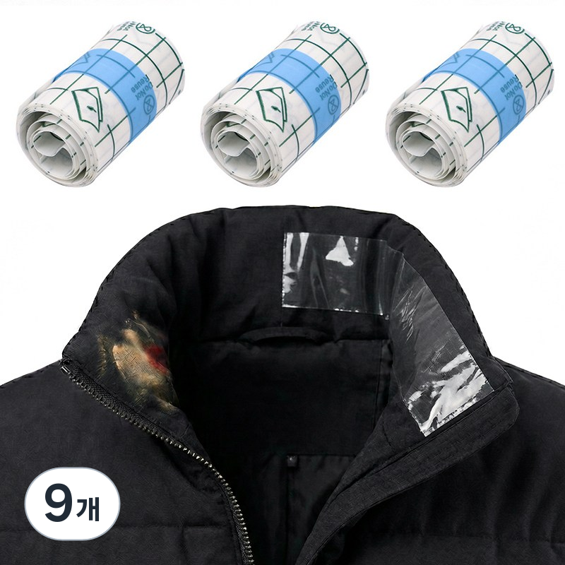 리빙키 옷깃 패딩 셔츠 얼룩 의류 오염방지 테이프 투명 9,180원