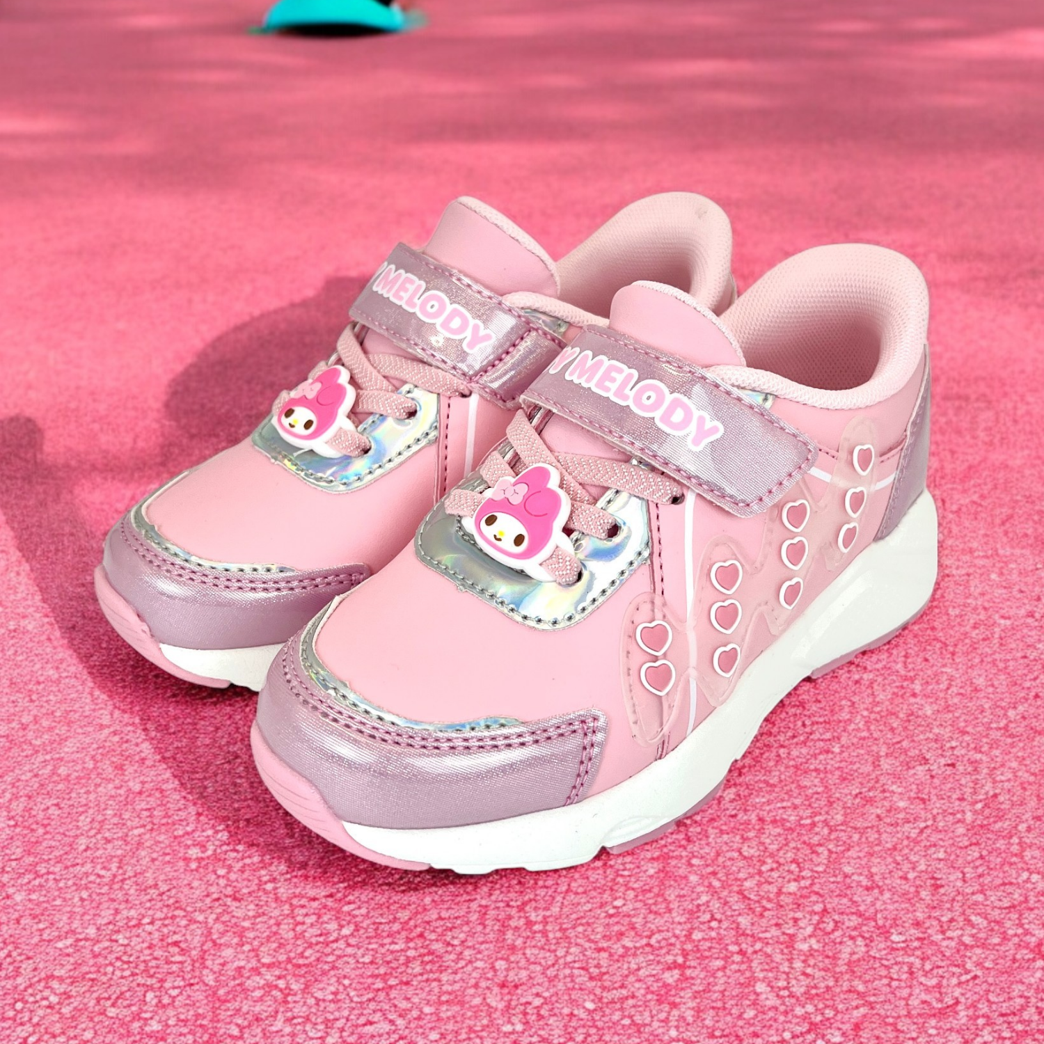 산리오 마이멜로디 리센느 아동화 운동화 신발 어린이 아동 키즈 아이 찍찍이 핑크 34,900원