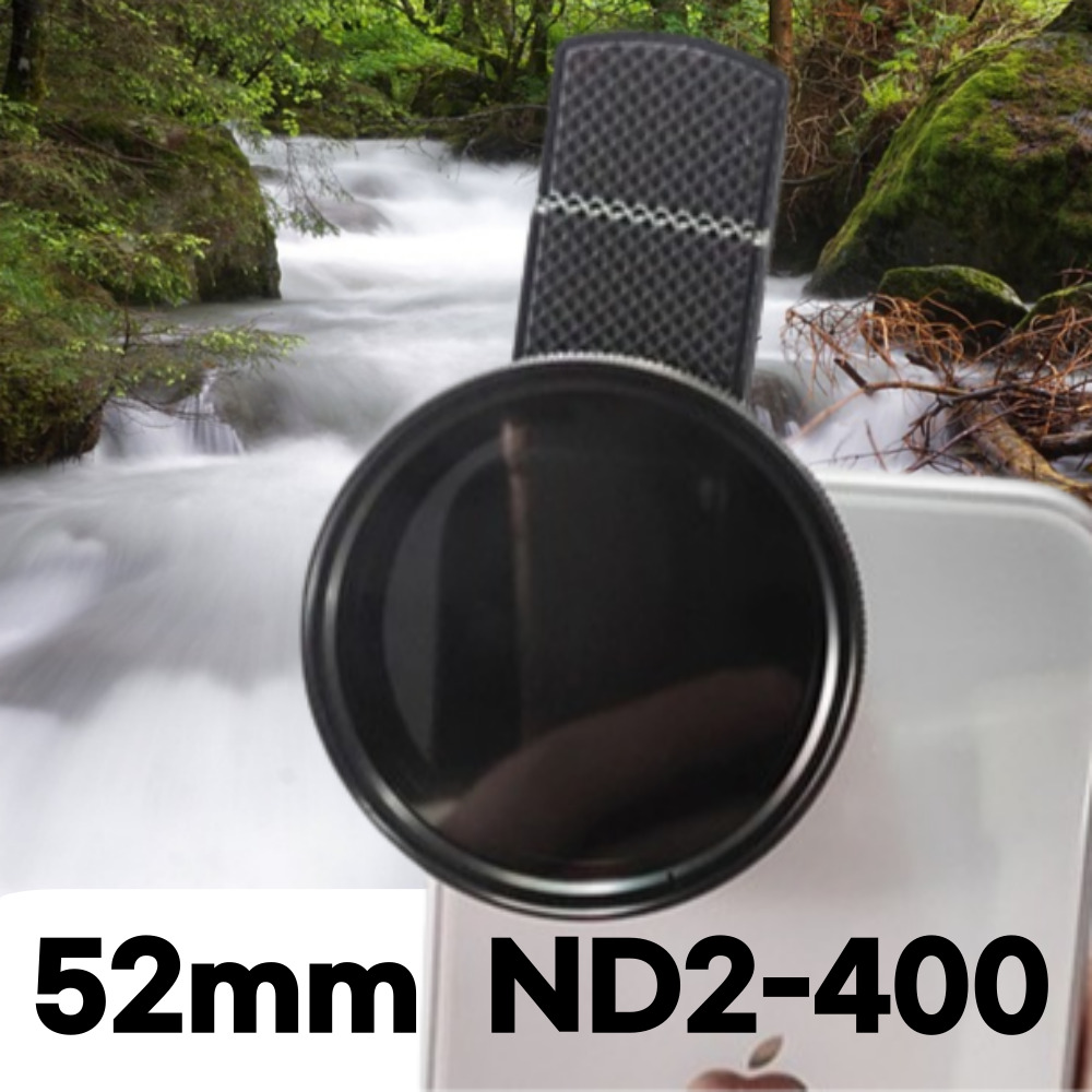컴위즈 스마트폰 가변 ND필터 52mm ND2-400 카메라렌즈 범용 19,800원