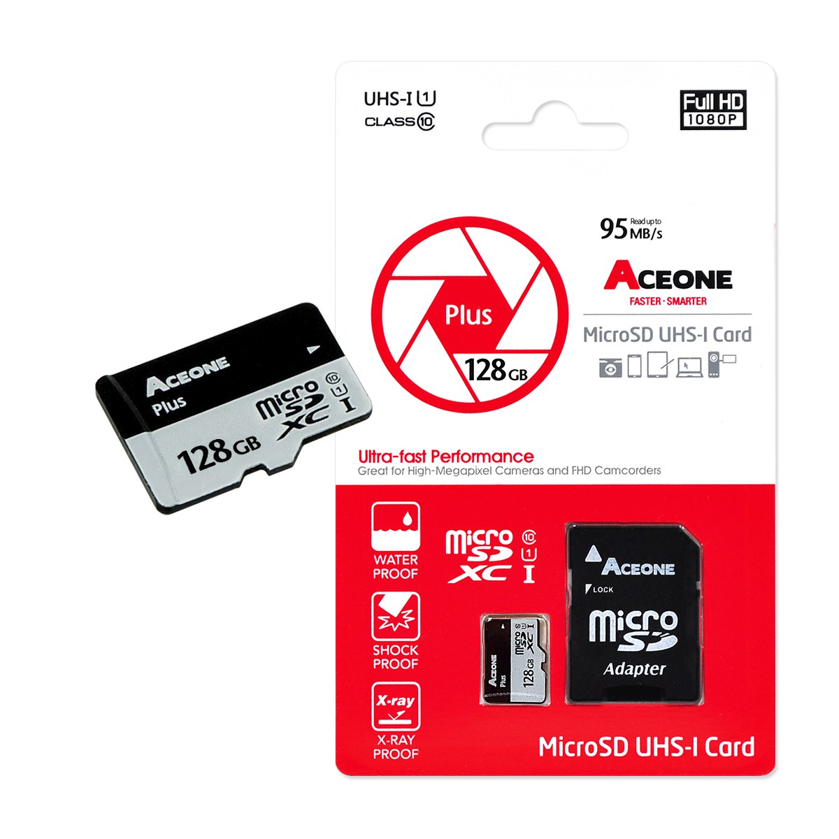 에이스원 플러스 MicroSD 128GB, 128GB, 1개 44,000원
