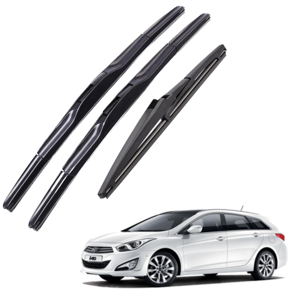 현대 자동차 호환 i40 차량용 하이브리드 와이퍼 윈도우브러쉬 전면 후방 1+1+1 19,800원