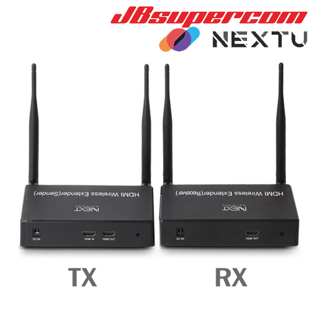 이지넷유비쿼터스 넥스트 NEXT-400HDW 400M 무선 HDMI 연장기 익스텐더 - JBSupercom 249,800원