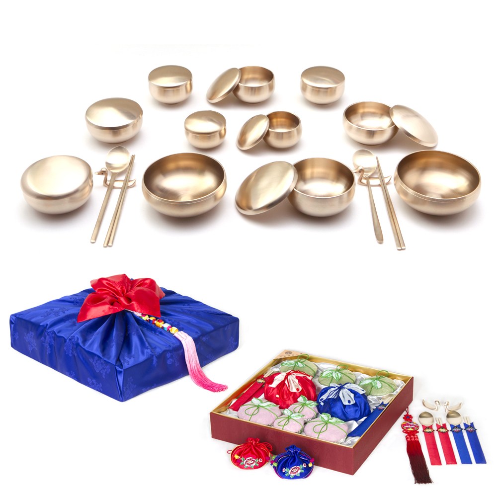 거창유기 혼수 예단 반상기 상품 선택 1개  혼수용 2인용식기 4인용식기 예단선물포장 보자기포장 1,180,000원