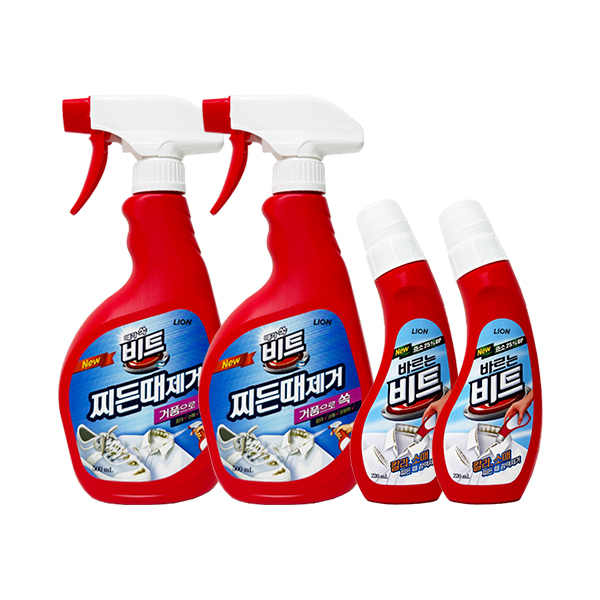 비트 찌든때 제거제 500ml x2 + 바르는 비트 220ml x2 18,900원