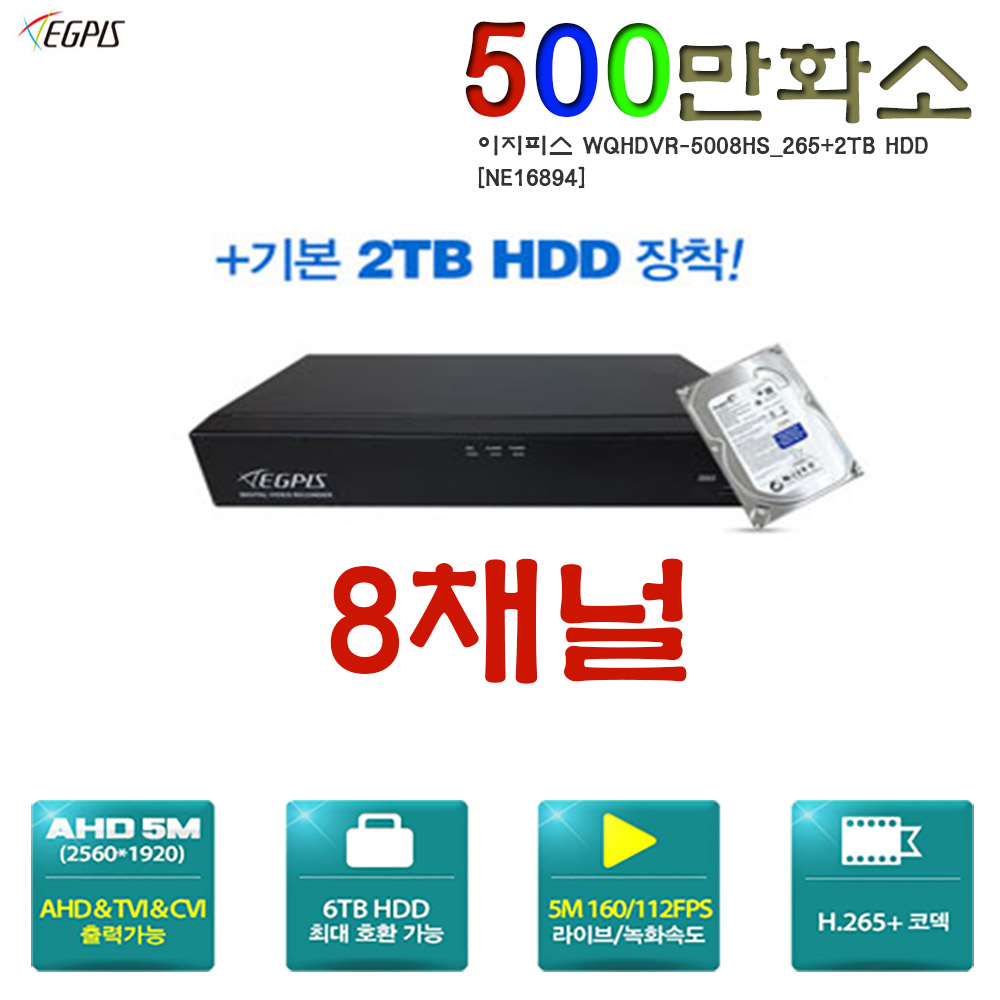 유니뷰 XVR3104-Q3 외 추가상품 586,000원