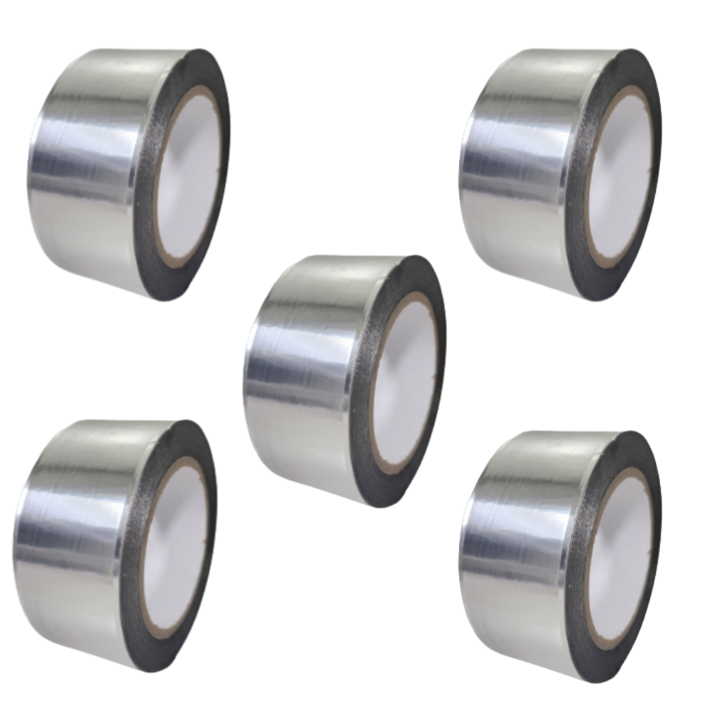 덕트몰 알루미늄 테이프 폭 50mm / 75mm X 길이 100M / 덕트 닥트 은박 싱크대 연통 단열용, 5개 104,500원