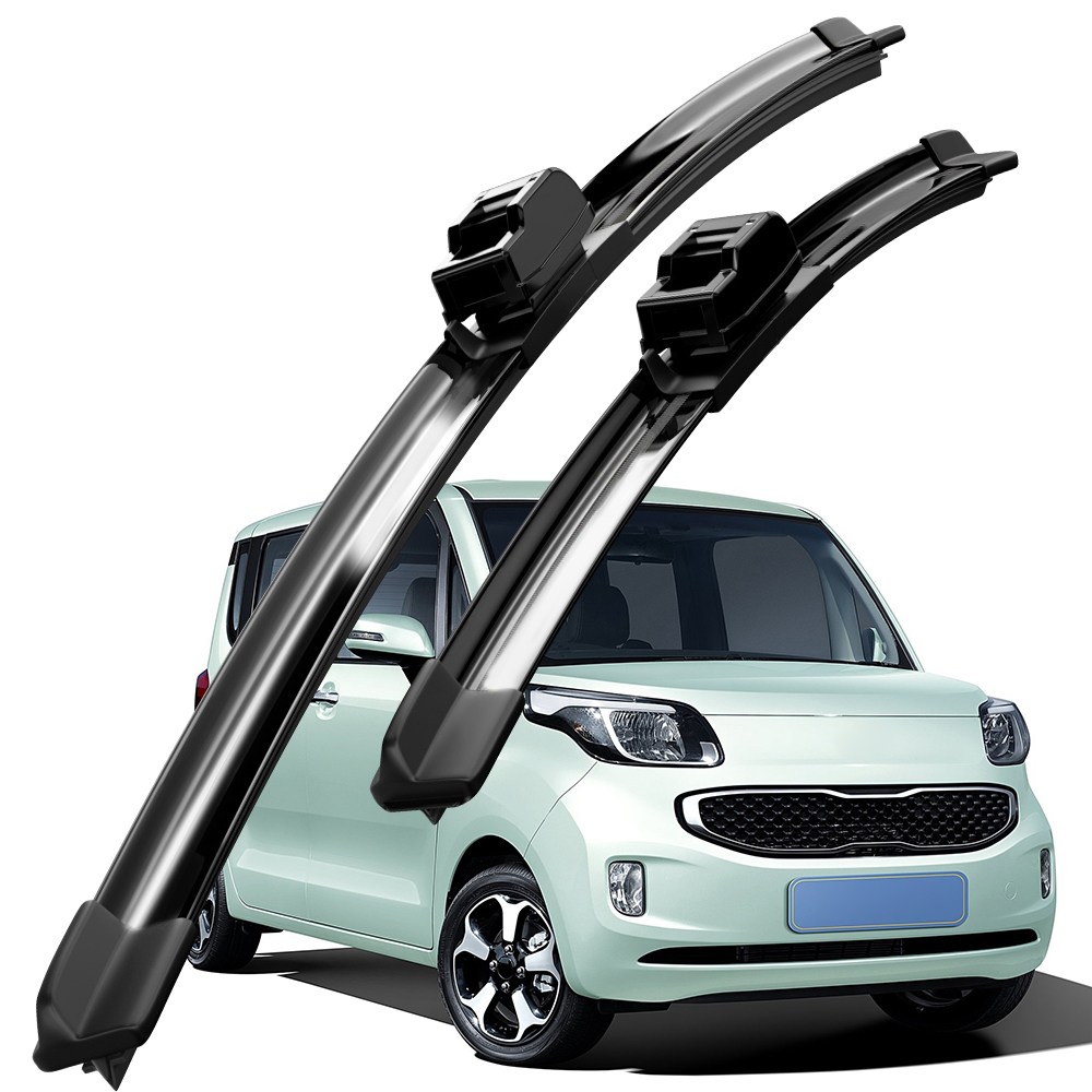 호환 기아 레이/더 뉴 레이(TAM) 2011-2024 와이퍼 초발수 저소음 자국 없음 전면 와이퍼 블레이드 2종 세트, 레이/더 뉴 레이(TAM)  2011-2024 28,600원