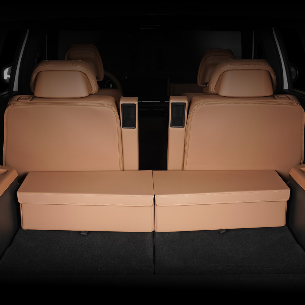 크레이지몬스터 디올뉴 싼타페 MX5 전용 3열 트렁크 정리함, 피칸 브라운(1P) 49,800원