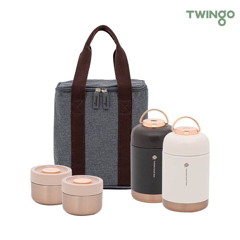 트윙고 뉴~트윙클 보온도시락 1540ml- 4종세트 63,900원