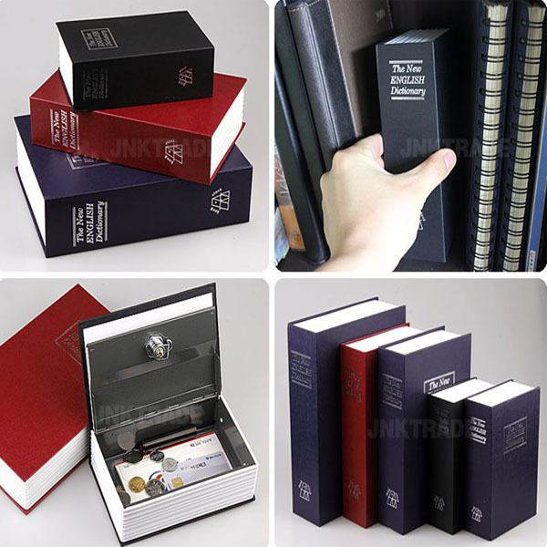 천년인터내셔널 북세이프 열쇠형 금고 중형 10,500원