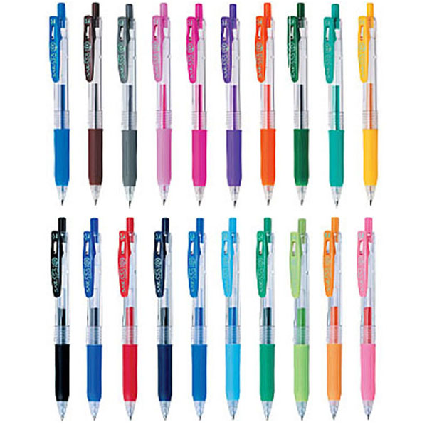 제브라 사라사 클립 중성펜 sarasa 0.3 0.4 0.5mm 1,030원