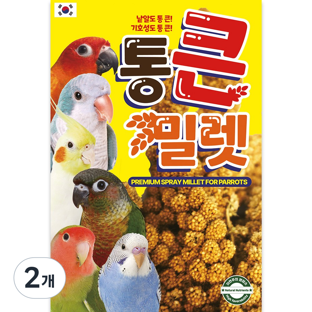 리프패럿 통큰 밀렛 앵무새 소동물 간식 7,290원