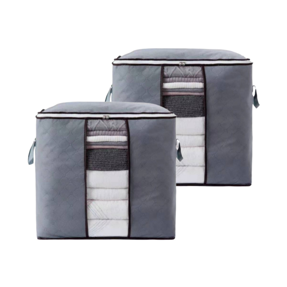 인사이드리빙 특 대형 이불 보관함 옷 의류 이불정리함 수납함 리빙박스 좁은집수납 그레이, 2개, D형(특대형) 11,980원