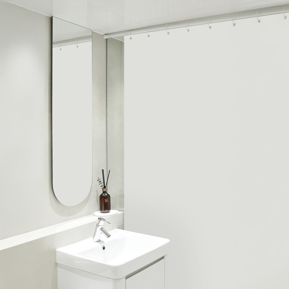 까사마루 방수 샤워 커튼 + 커튼링 12p + 샤워봉 세트, 무지(커튼), 1세트 15,900원