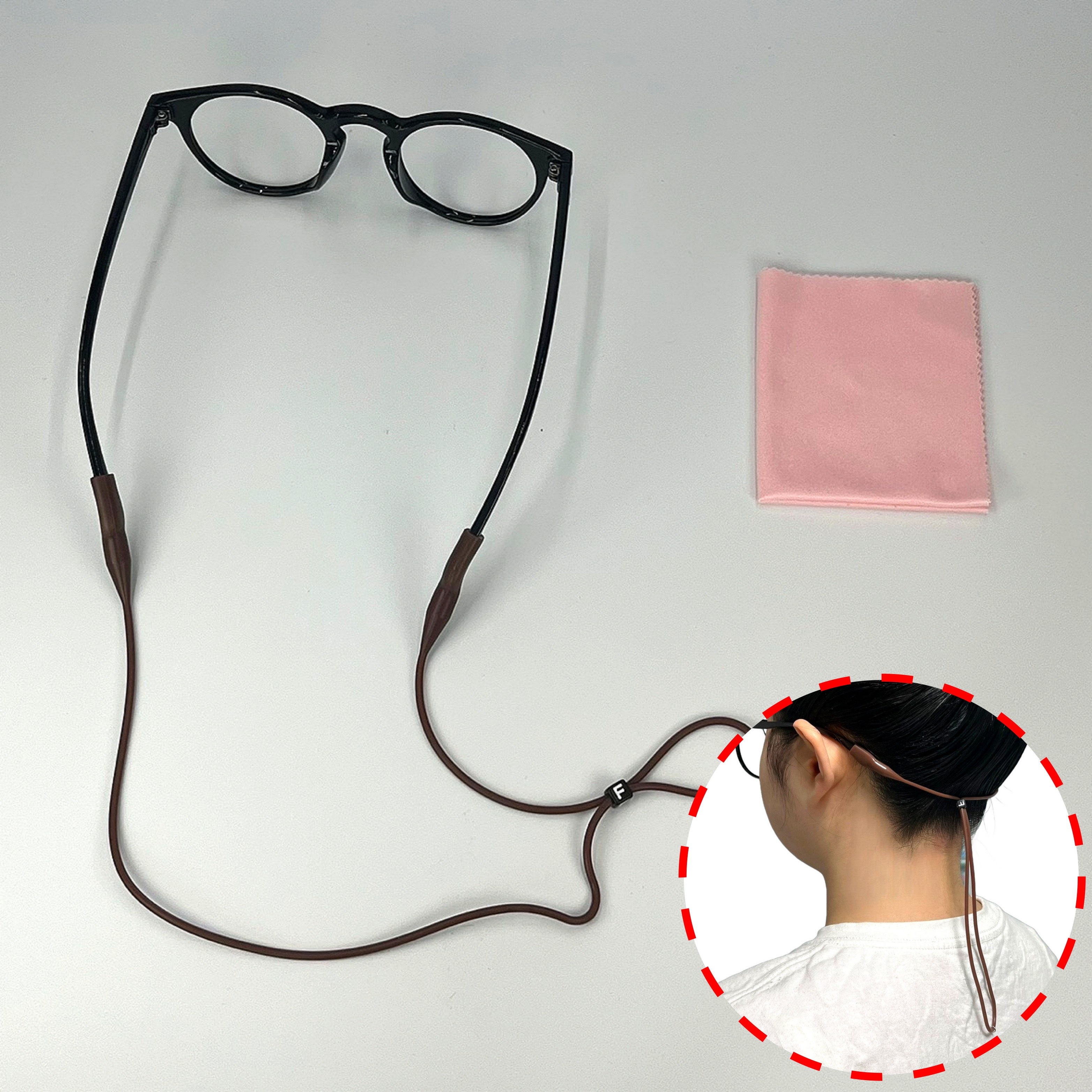 피치키키 안경줄 스트랩 안경 걸이 고리 2P 9,800원