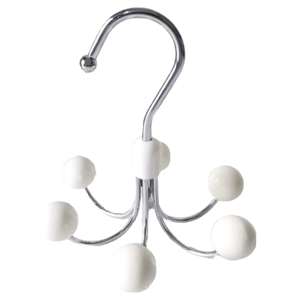 앞날창창 다용도 360도 회전 6구 가방걸이 모자 넥타이 옷걸이 행거 3,770원