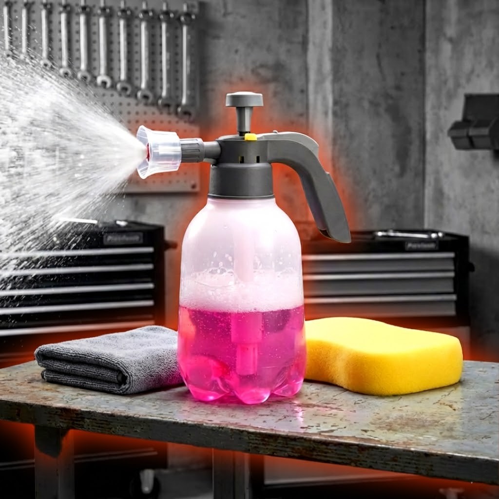 템띱 초강력 쫀쫀한 폼 세차용 폼건, 1개, 현재가 12,700원