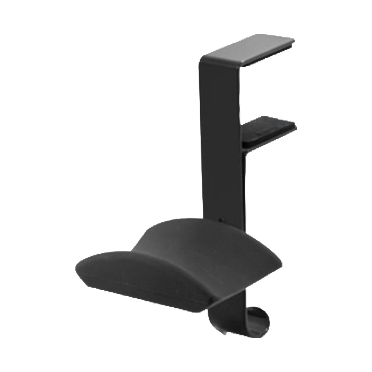 모두스마일 헤드셋 거치대 헤드폰 스탠드 책상 가방 걸이, B타입:블랙 9,500원