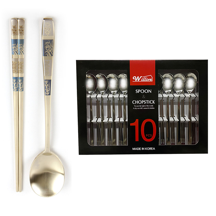 윌리브 국산 304스텐 수저세트 94,300원