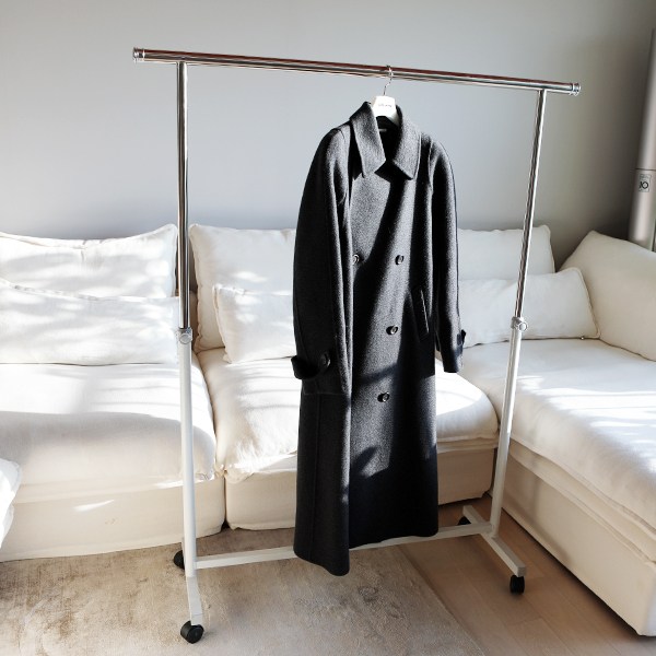 코코디피 스텐 파이프 이동식 옷가게 행거 튼튼한 의류 매장용 스테인레스 바퀴형 90,000원