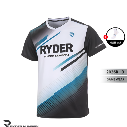 라이더 배드민턴 티셔츠 2026R-3 경기복 게임웨어 55,000원